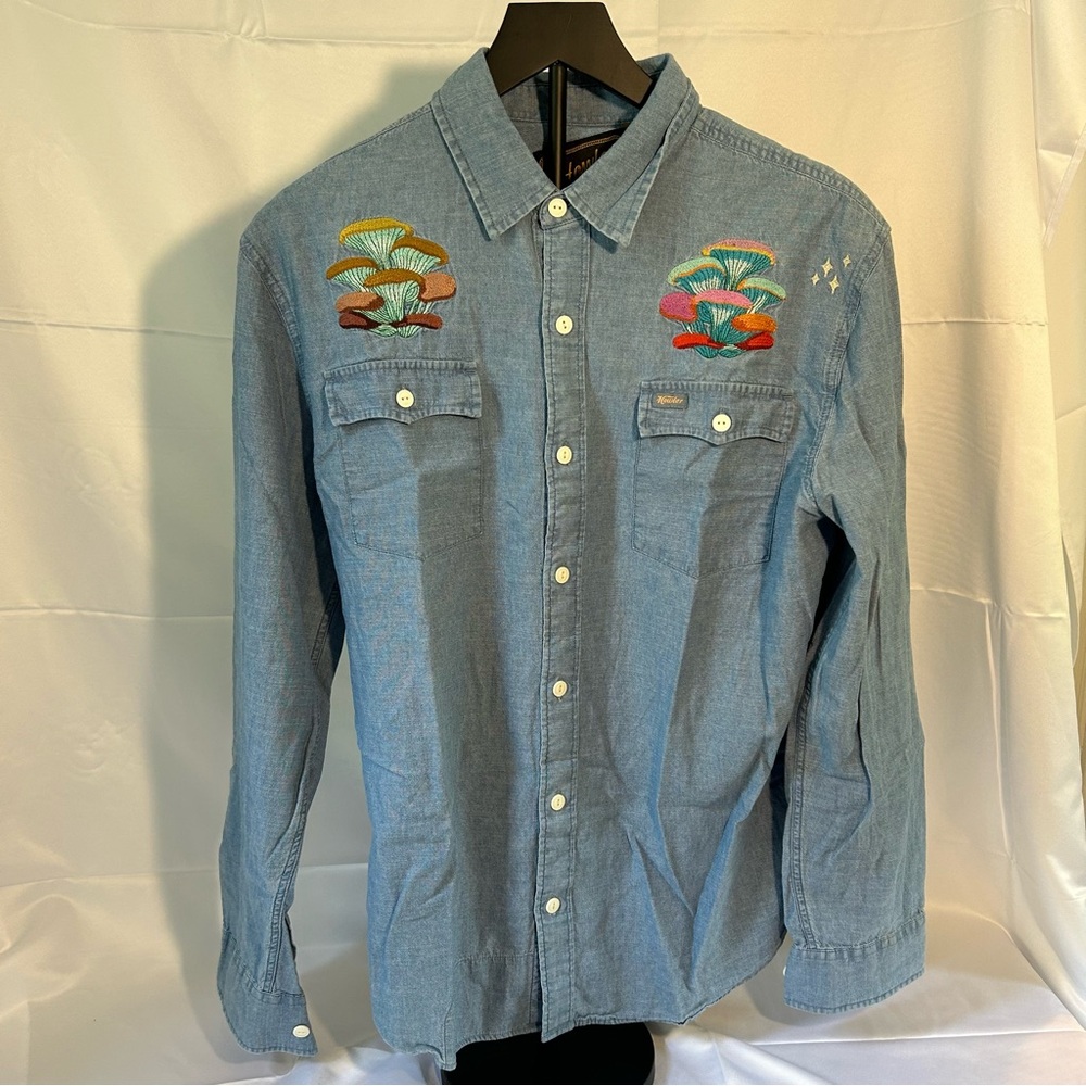 RARE Howler Brothers Shroom Bloom Fungi Mutations x Fort Lonesome SIZE MEDIUM